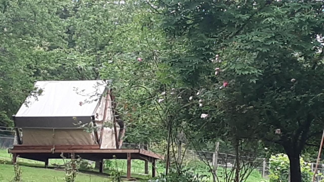 Lodge Exterieur 2 Personnes Saint-Aubin-sur-Gaillon Bagian luar foto