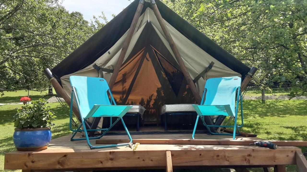 Lodge Exterieur 2 Personnes Saint-Aubin-sur-Gaillon Bagian luar foto